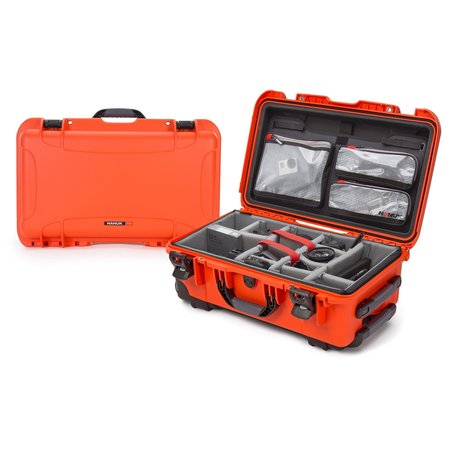NANUK CASES Case with Lid Organizer Divider, Orange, 935S-060OR-0A0 935S-060OR-0A0
