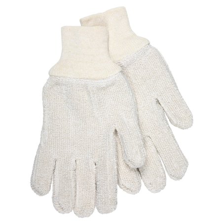 MCR SAFETY Gloves, Cotton/Polyester, L, PK12 9403KM