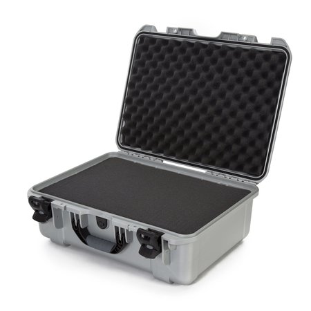 NANUK CASES Case with Foam, Silver, 940S-010SV-0A0 940S-010SV-0A0