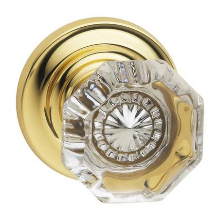 OMNIA Traditional Rose Pass Knob, 2-3/4", BS Ful 955TD/234F.PA3