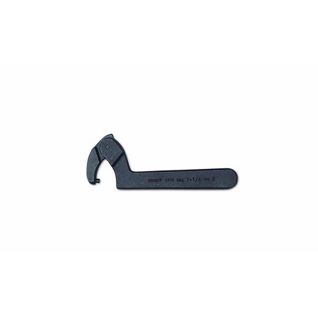 WRIGHT TOOL Spanner Wrench Adjustable Pin Black Ind 9644