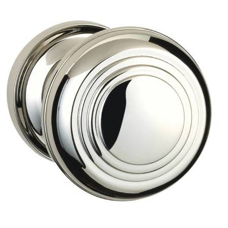 OMNIA Knob 1-3/4" Rose Pass 2-3/8" BS T 1-3/8" Doors Bright Chrome 970 970/45.PA2