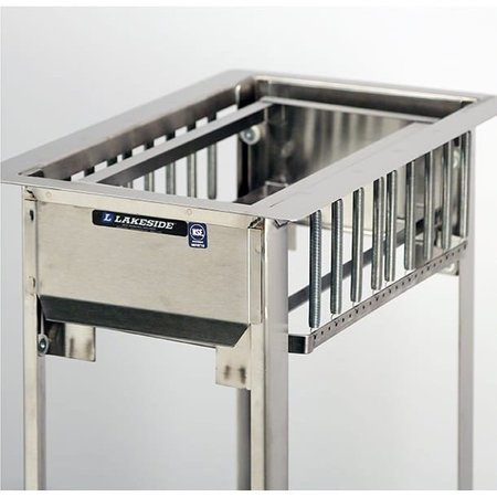 Lakeside Drop-In Tray and Glass Rack Dispenser; Open - Holds (6) 10"x20" Racks 973