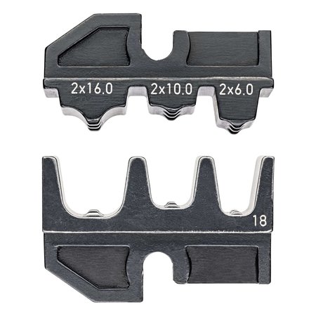KNIPEX Crimping Die for Twin Ferrules for Two F 97 49 18