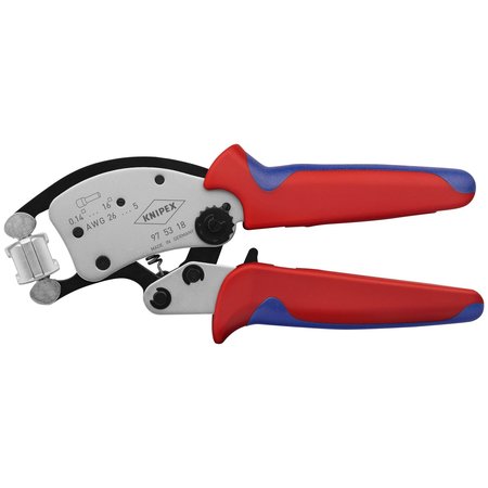 Knipex Self-Adjusting Crimping Pliers for Wire 97 53 18