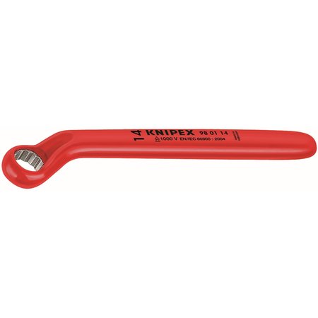 KNIPEX Insulated Box End Wrench, 9/16 in, 7-9/32L 98 01 9/16