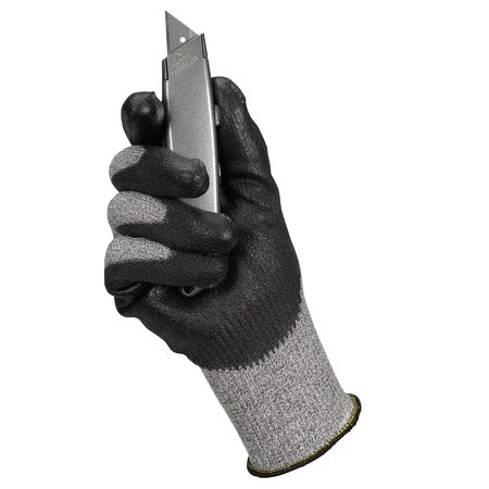 Kleenguard Cut Resist Gloves, S, Blk/Salt Pepper, PR 98235