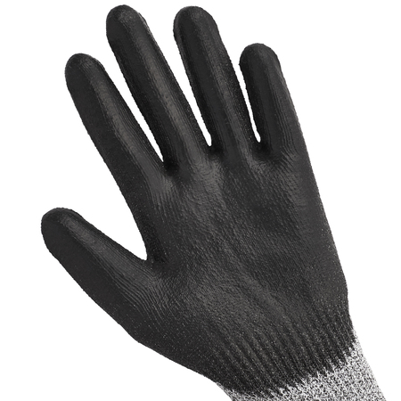 Kleenguard Cut Resist Gloves, L, Blk/Salt Pepper, PR 98237