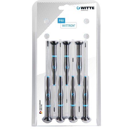 Knipex Screwdriver Sets, WITTRON 7 pc Slotted A 9T 89342