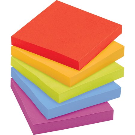 Post-It Super Sticky Notes, 3x3 In., Marrakesh, PK5 654-5SSAN