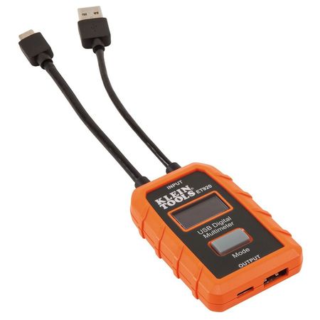 Klein Tools USB Digital Meter, USB-A and USB-C ET920