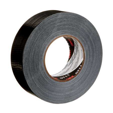 3M Duct Tape, Black, 11 mil, 54.8m L x 48mm W DT11