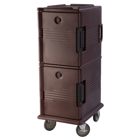 CAMBRO Food Transport Cart, Side-Load, Dark Brown EAUPC800131