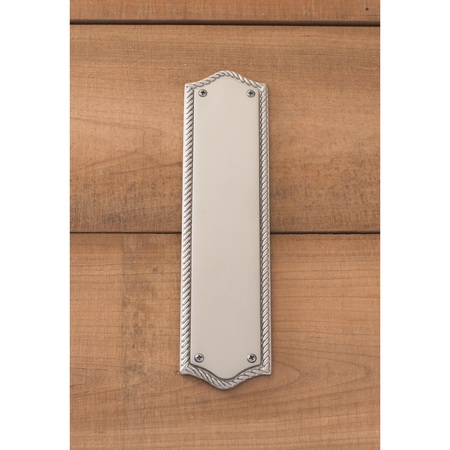 BRASS ACCENTS Trafalgar Push Plate, 2-3/4x11" A06-P0250-619