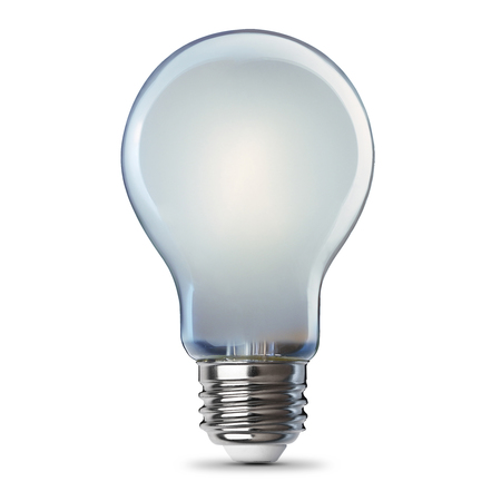Feit Electric Light Bulb, LED, A19, 60W Equiv., PK48 A1960/950CA/FIL/4/12