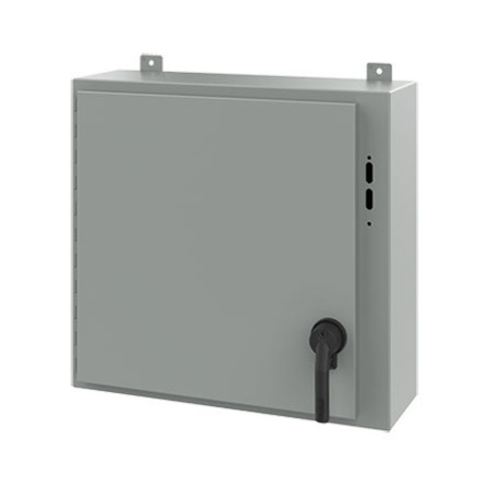 NVENT HOFFMAN Mild Steel Disconnect Enclosure, 24 in H, 8 in D A24SA2608LPPL