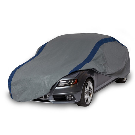 DUCK COVERS Silver Sedan Cover Weather Defender, 14Ft A3C170