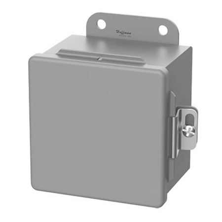 NVENT HOFFMAN Continuous Hinge with Clamps CH, Type 12, 8.00x8.00x6.00, Gray, Mild S A8086CH