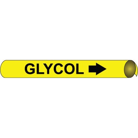 NMC Pipemarker Precoiled, Glycol B/Y, Fits 3, A4050 A4050