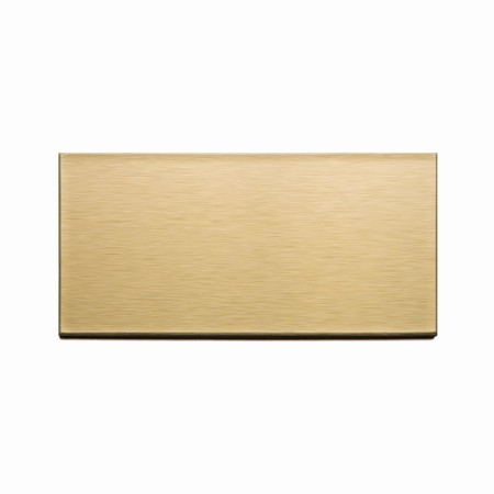 ASPECT Metal Backsplash 3X6 Long Grain Bru, PK 8 A5251