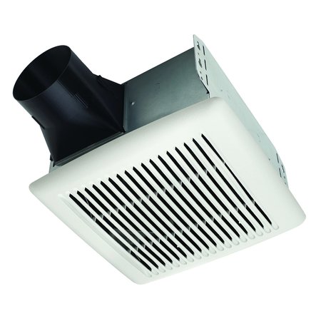 Broan Exhaust Fan, Selectable 50-80-110 CFM, DC, Energy Star® Certified AE50110DC