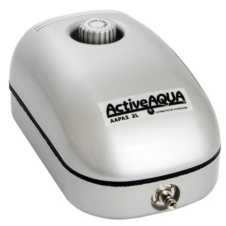 ACTIVE AQUA Air Pump, 1 Outlet, 2W, 3.2 AAPA3.2L