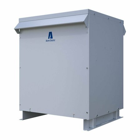 Acme Electric Three Phase Transformer, 225 kVA, NEMA 3R, 150 °C, 480V AC Wye/277V AC, 208V AC Delta T3225K0034B