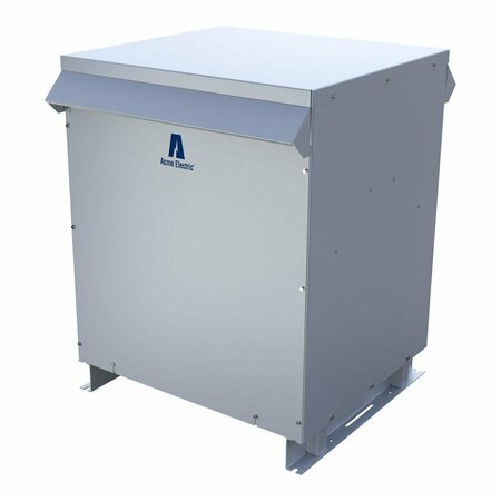 Acme Electric Three Phase Transformer, 225 kVA, NEMA 3R, 150 °C, 480V AC Wye/277V AC, 208V AC Delta T3225K0034B