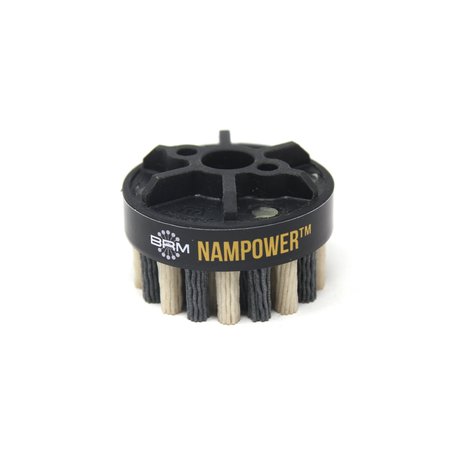 NAMPOWER BRUSH NAMPOWER ADD6018120 Abrasive Disc Brush, Dot Style, 60mm Diameter, 18mm Trim, 120 Grit ADD6018120