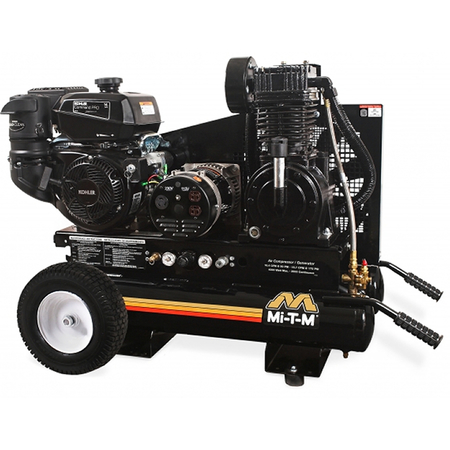 MI-T-M Portable Compressor/Generator Combo, 429 AG2-PK14-08M1