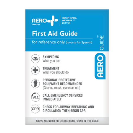 AEROGUIDE First Aid Guide AGG00L