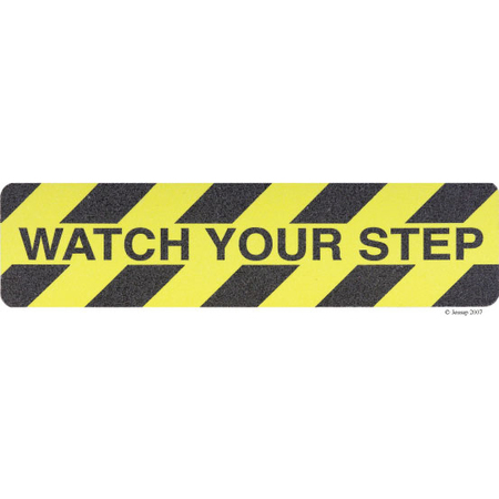 NMC Grit Cleat Watch Your Step, 6"x24 AGT39WAT