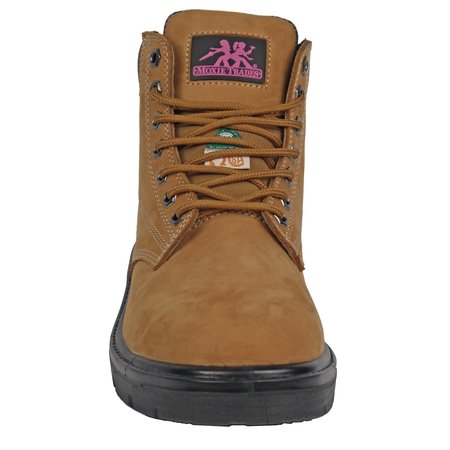 Hoss Boot Co Size 9.5 Women's 6 in Work Boot Steel Work Boot, Tan MT50161