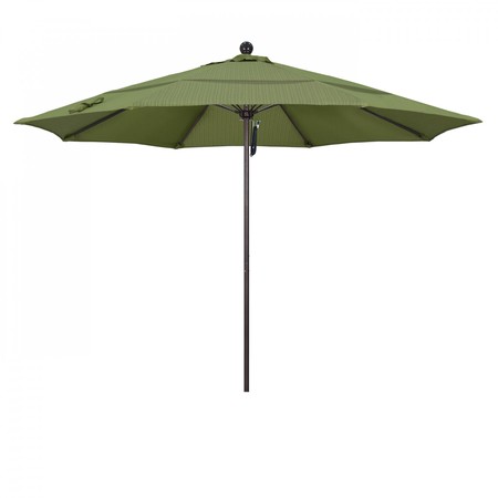 MARCH Patio Umbrella, Octagon, 107" H, Olefin Fabric, Terrace Fern 194061001462