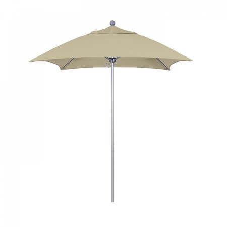 CALIFORNIA UMBRELLA Patio Umbrella, Square, 103.13" H, Sunbrella Fabric, Antique Beige 194061002568