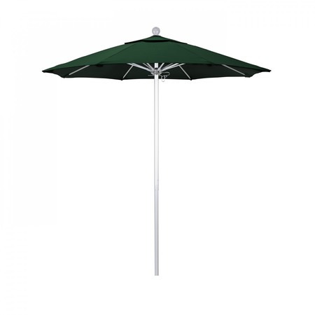 CALIFORNIA UMBRELLA Patio Umbrella, Octagon, 96" H, Sunbrella Fabric, Forest Green 194061003008