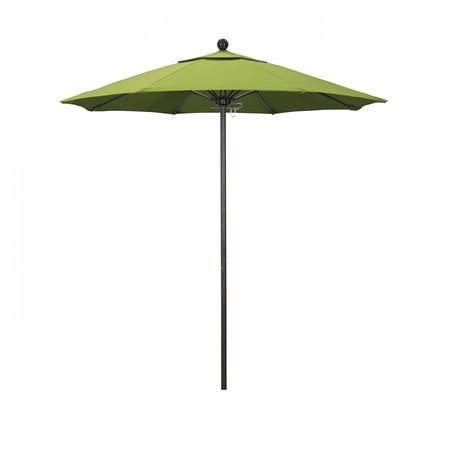 CALIFORNIA UMBRELLA Patio Umbrella, Octagon, 96" H, Sunbrella Fabric, Parrot 194061003701