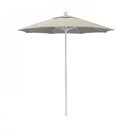 CALIFORNIA UMBRELLA Patio Umbrella, Octagon, 96" H, Olefin Fabric, Beige 194061004968