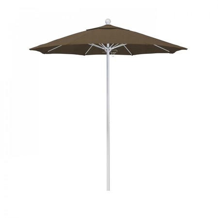 MARCH Patio Umbrella, Octagon, 96" H, Olefin Fabric, Woven Sesame 194061005064
