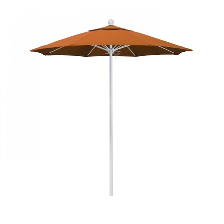 CALIFORNIA UMBRELLA Patio Umbrella, Octagon, 96" H, Pacifica Fabric, Tuscan 194061005170