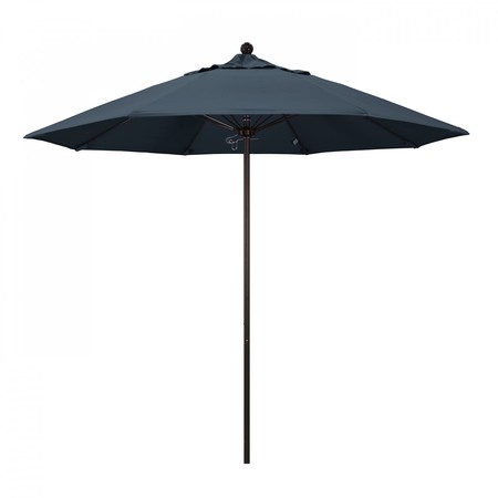 MARCH Patio Umbrella, Octagon, 103" H, Pacifica Fabric, Sapphire 194061007068