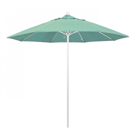 CALIFORNIA UMBRELLA Patio Umbrella, Octagon, 103" H, Sunbrella Fabric, Spectrum Mist 194061007112