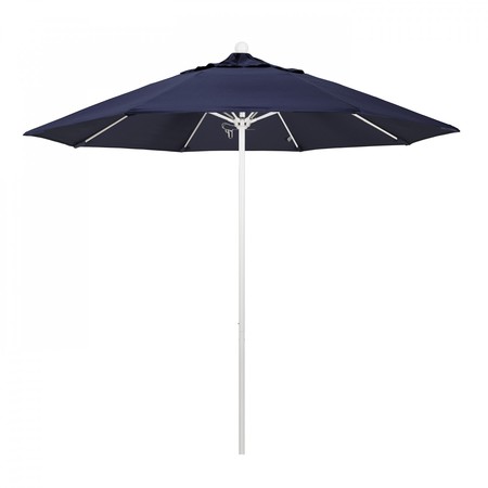 CALIFORNIA UMBRELLA Patio Umbrella, Octagon, 103" H, Sunbrella Fabric, Navy 194061007365