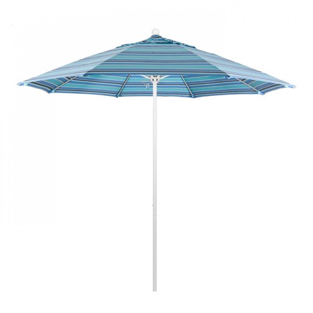 CALIFORNIA UMBRELLA Patio Umbrella, Octagon, 103" H, Sunbrella Fabric, Dolce Oasis 194061007488