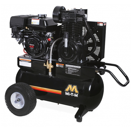 MI-T-M Portable Gas Air Compressor, 20 gal. AM2-PH09-20M