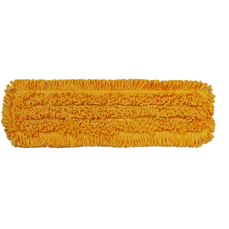 GOLDEN STAR Yellow Microfiber Mop Head, PK3 AMM18FVY-3PK