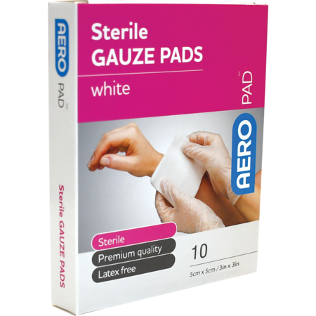 AEROPAD Gauze Pads, 3"X3"X10 APG7510SUS