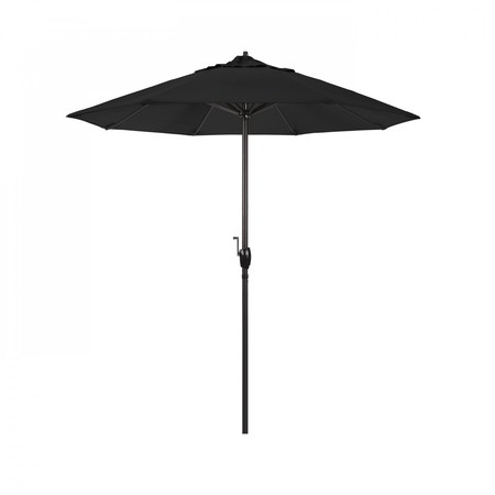 CALIFORNIA UMBRELLA Patio Umbrella, Octagon, 97.88" H, Pacifica Fabric, Black 194061008706