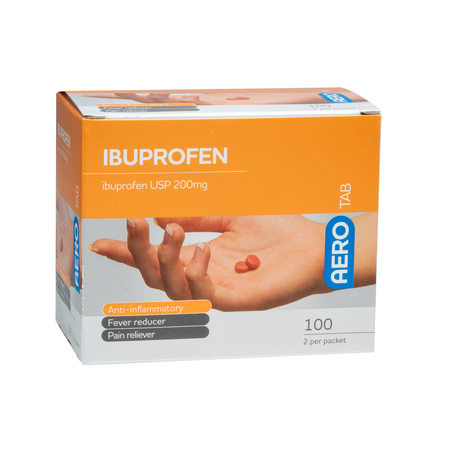 AEROTAB Ibuprofen Tablets ATIB100