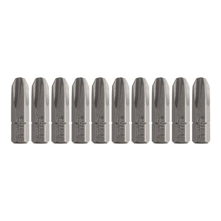 VESSEL Insert Bit 1/4" Hex, +3x25.4G, PK10 B33P3254G